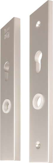 Afbeeldingen van OXLOC Veiligheidslangschild rechte hoeken PC72 aluminium