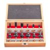 Afbeeldingen van MILWAUKEE Frezen bit set 8MM 12x