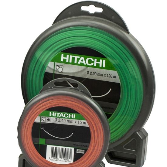 Afbeeldingen van HIKOKI Maaidraad geluidsarm 2,0MM groen 126M 781043