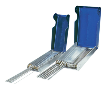 Afbeeldingen van Doorsteker geribbeld met vijl 13x