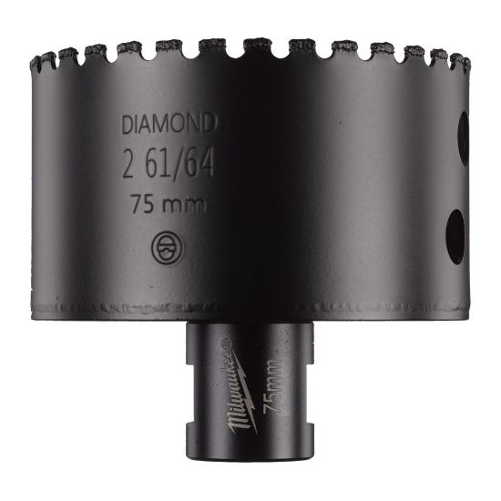 Afbeeldingen van MILWAUKEE Diamant tegelboor DIAMOND MAX M14 75MM