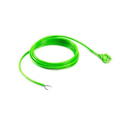Afbeeldingen van Aansluitsnoer pur groen H07BQ-F 2X1,5MM² 5M