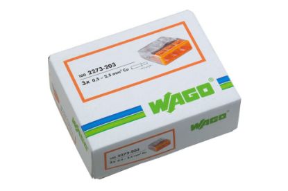 Afbeeldingen van WAGO Lasklem compact 3-voudig DS100 2,5MM²