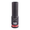 Afbeeldingen van MILWAUKEE Dop SHOCKWAVE ⅜" lang 10MM