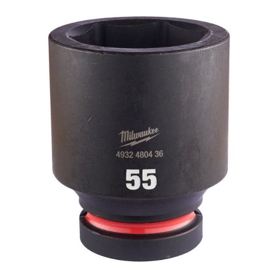 Afbeeldingen van MILWAUKEE Dop SHOCKWAVE 1" diep 55MM