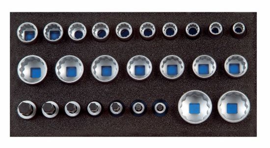 Afbeeldingen van GEDORE Dopsleutelset ½" 1500 CT1-D 19 in CT module 26x