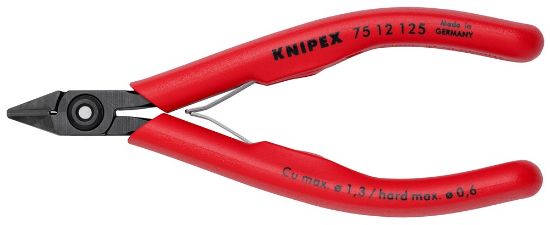 Afbeeldingen van KNIPEX Zijsnijtang elektro 7512125 DIN9654