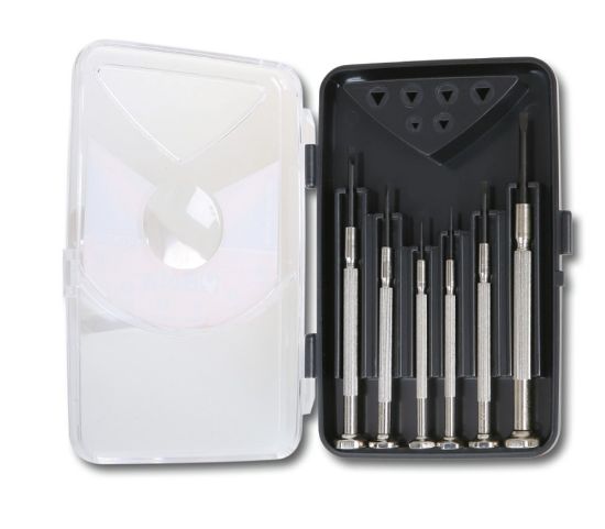 Afbeeldingen van BETA Horlogemakersschroevendraaierset 6x 1229LP/A6