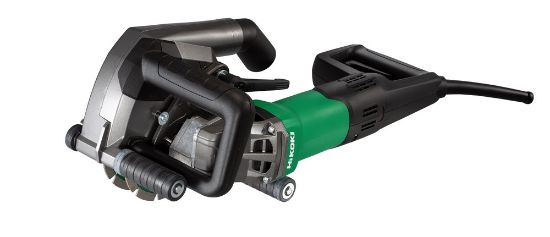 Afbeeldingen van HIKOKI Sleuvenfreesmachine CM5MAWSZ 230V 1900W 125MM 10-40MM inclusief diamantbladen in kunststof koffer