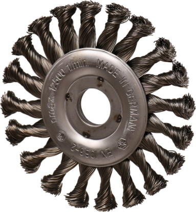 Afbeeldingen van IRONSIDE Staaldraadborstel getordeerd 125X22,2MM