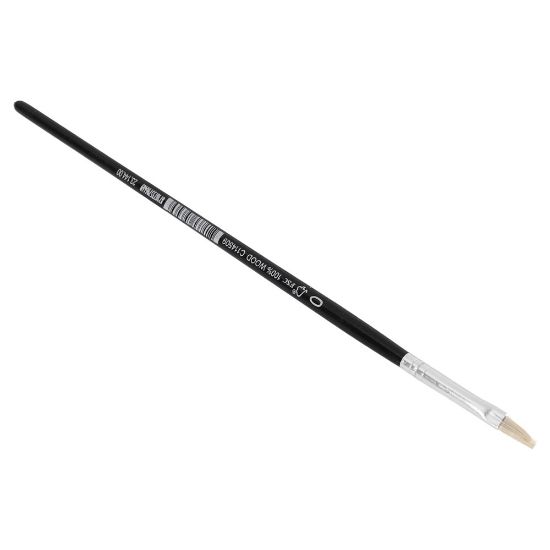 Afbeeldingen van COPENHAGEN PRO Universeel penseel wit Chinees varkenshaar FSC zwart gelakte houten steel 00