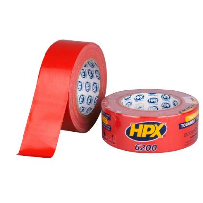 Afbeeldingen van HPX Pantsertape rood 48MM 25M