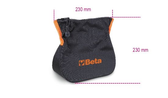 Afbeeldingen van BETA Gereedschapszak 8873 230MM t.b.v. riem 8871