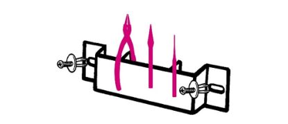 Afbeeldingen van BETA Gereedschapshouder kunststof TSPP