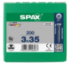 Afbeeldingen van SPAX Universele schroef verzonkenkop WIROX voldraad PZ1 3X35MM