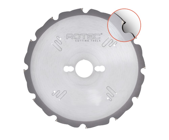 Afbeeldingen van ROTEC Cirkelzaagblad PKD OPTI-LINE 160X2,2X20MM Z=8 FL