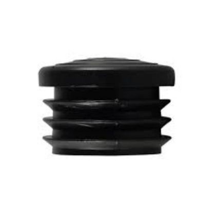 Afbeeldingen van Insteekdop rond PE zwart 45MM