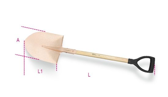 Afbeeldingen van BETA Schep vonkvrij 1703BA/PL 990MM