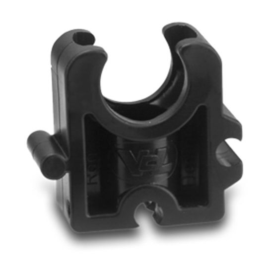Afbeeldingen van VDL Buisklem PP type A zwart 12MM