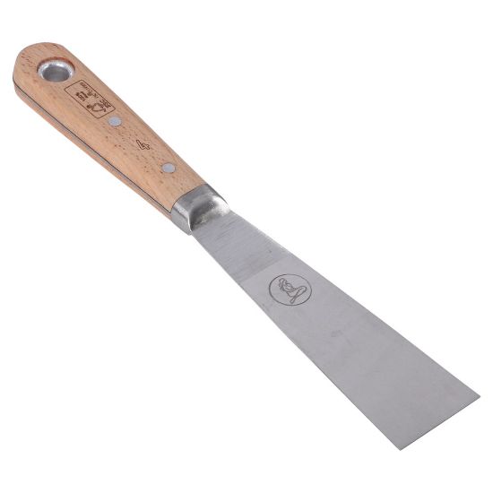 Afbeeldingen van COPENHAGEN PRO Plamuurmes Engels model met FSC houten handvat 38MM