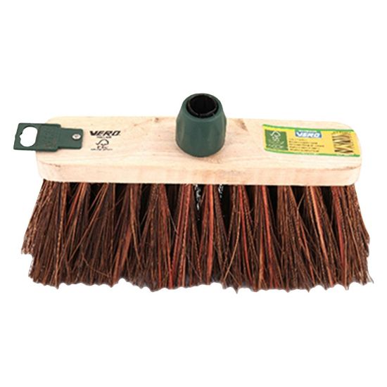 Afbeeldingen van VERO Bezem bassine/stalks FSC met steelverbinding 27,5CM