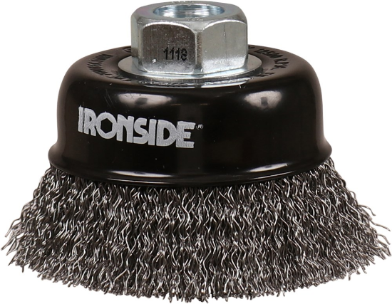 Afbeeldingen van IRONSIDE Komborstel gegolfd M14 75MM