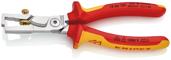 Afbeeldingen van KNIPEX Afstriptang StriX 1362180 DIN60900 5MM