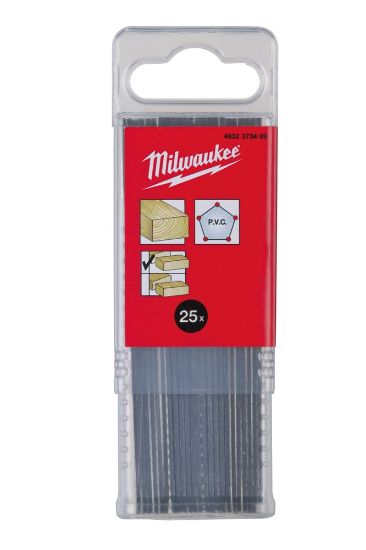 Afbeeldingen van MILWAUKEE Decoupeerzaagblad hout T101B 75X2,5MM 25x
