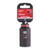 Afbeeldingen van MILWAUKEE Dop SHOCKWAVE ⅜" lang 22MM