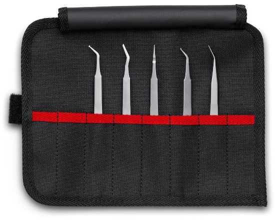 Afbeeldingen van KNIPEX Precisie pincet set SMD 920003 5x