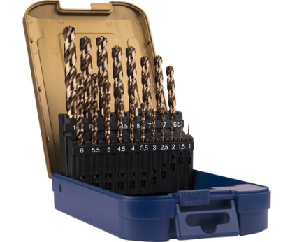Afbeeldingen van ROTEC Metaalborenset 110 DIN338 HD-S 19-delig 1-10MM ABS