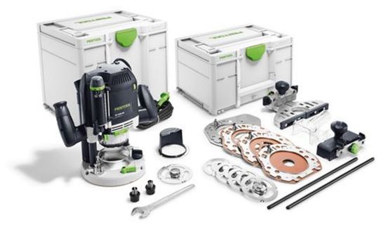 Afbeeldingen van FESTOOL Bovenfreesmachine OF 2200 EB-Set inclusief accessoire systainer