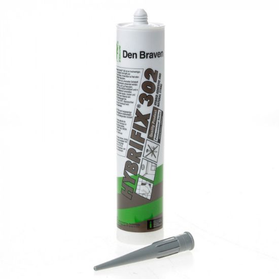 Afbeeldingen van ZWALUW Hybride kit Hybrifix 302 grijs 290ML