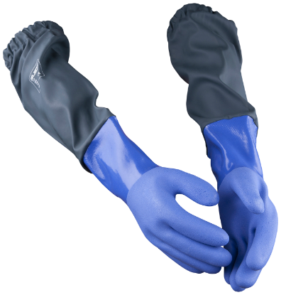 Afbeeldingen van GUIDE Handschoen PVC/vinyl waterdicht 147 9