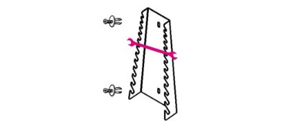 Afbeeldingen van BETA Wandhouder S55/12 t.b.v. 12 dubbele steeksleutels