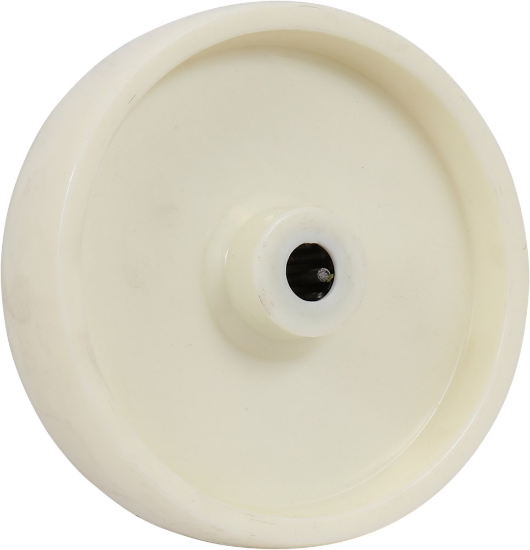 Afbeeldingen van KELFORT Wiel wit rubber met rollager 200MM