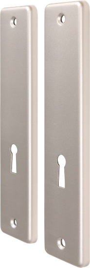 Afbeeldingen van OXLOC Kortschild sleutelgat Roma aluminium SL56