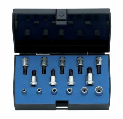 Afbeeldingen van GEDORE Schroevendraaierdopsleutelset ¼" TORX 15x