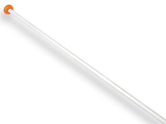 Afbeeldingen van Vlaggenstok met oranje knop 200x2,9CM