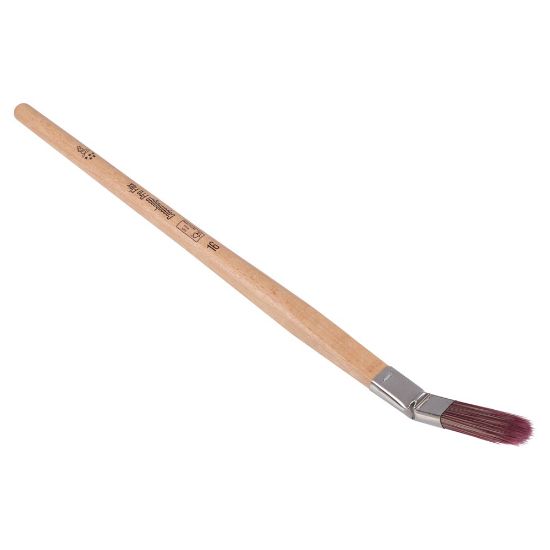 Afbeeldingen van COPENHAGEN PRO Lyonpenseel gebogen 5* FLEX synthetisch haar met FSC houten steel 16