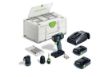 Afbeeldingen van FESTOOL Accu schroefboormachine TXS 18 C3,0-Set 18V 3,0Ah inclusief accessoires, accupack 3,0Ah en snellader