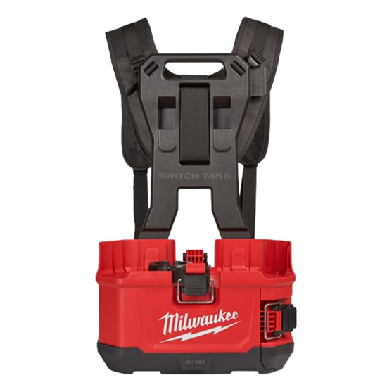 Afbeeldingen van MILWAUKEE Accu rugzak pompsproeier M18BPFPH-0 18V SWITCHT TANK 15L BODY
