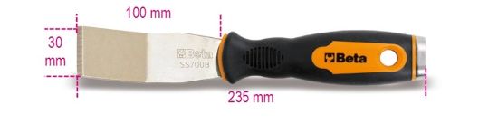 Afbeeldingen van BETA Gebogen schraapmes 1479RB/2