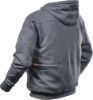 Afbeeldingen van M12HHGREY3-0(2XL) HEATED HOODIE XXX