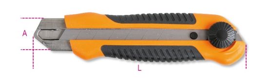 Afbeeldingen van BETA Afbreekmes 25MM 1773A