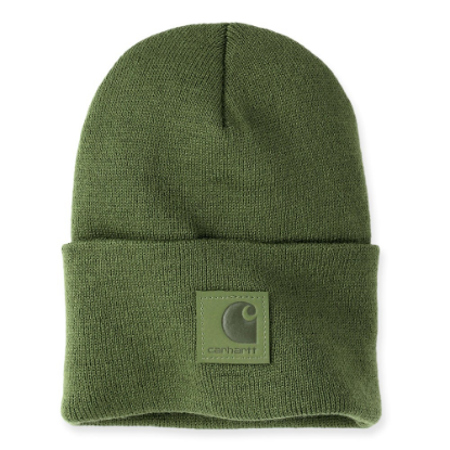 Afbeeldingen van CARHARTT Muts zwart Label Watch Hat 101070 chive onesize