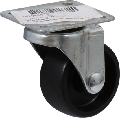 Afbeeldingen van KELFORT Zwenkwiel zwart EV met glijlager 38MM