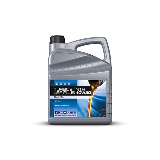Afbeeldingen van AGEALUBE Motorolie Turbosynth LSP Plus 10W30 5L