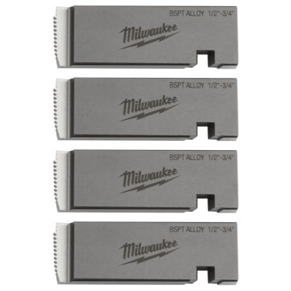 Afbeeldingen van MILWAUKEE Pijpdraadsnijder matrijs PTR2D ½"-¾" BSPT Alloy