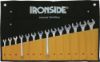 Afbeeldingen van IRONSIDE Ringsteeksleutelset 8-19MM 14x
